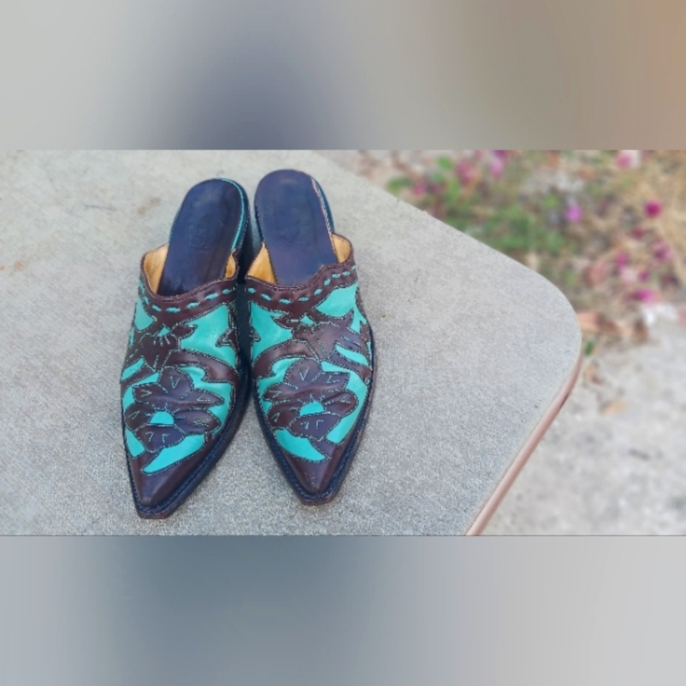 Old Gringo Mules size 7 1/2